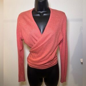 Garnet Hill Cashmere Wrap Sweater